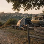 Camping Lectoure : emplacement ombragé près de Lectoure, tentes et van au calme