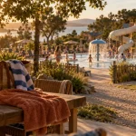 Camping avec parc aquatique dans le Gers : bassins et toboggans