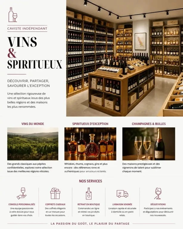 Cave à vin ENJOLIVIN à Barcelonne-du-Gers, sélection de vins et spiritueux