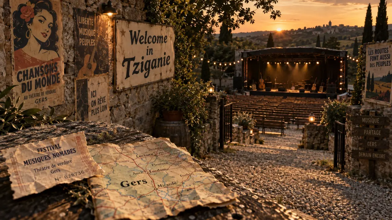 Billet et carte pour le festival tzigane gers 2026, Welcome in Tziganie au Gers