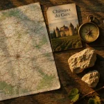 Chateaux du gers a visiter : pierres blondes, Armagnac et villages fortifies sur carte