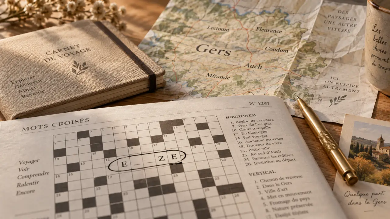Eauze, capitale de l'armagnac 5 lettres : grille de mots croisés