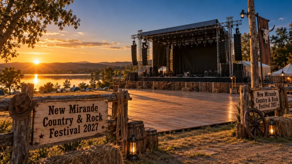 Festival country mirande gers 2027 au Domaine d’Escapa