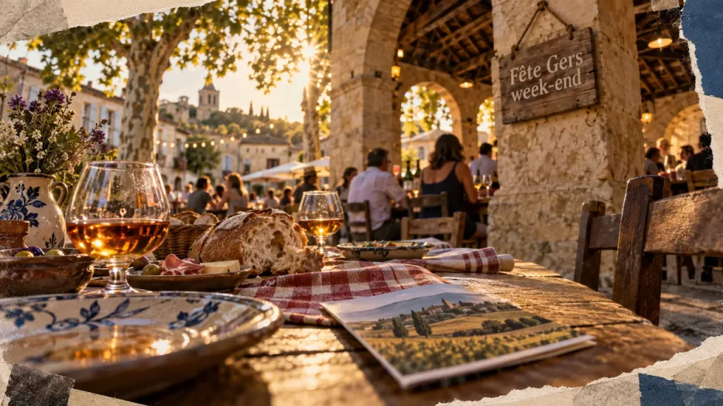 Fête Gers ce week end : village en halle, repas et Armagnac