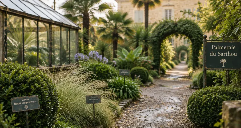 Quel jardin visiter dans le Gers ? Coursiana, palmeraie et haltes fraîches à prévoir