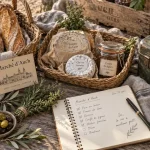 Jour de marché auch : panier local, pain et fromages au marché d’Auch