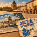 Marciac, commune du gers célèbre pour son festival de jazz