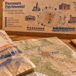 Office de tourisme Plaisance du Gers : comptoir, cartes et parcours bastide