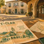 office de tourisme saint clar gers, façade sous halle