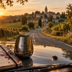 Tourisme Gers Armagnac : route lente, chai et dégustation en bord de route