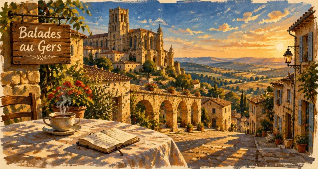 Villes du Gers à visiter : Auch et Lectoure, vue sur les bastides