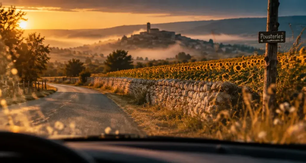 Route du Gers et village brumeux, visiter gers insolite secret